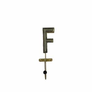 Ruth Monogram letter F hook from Anthropologie